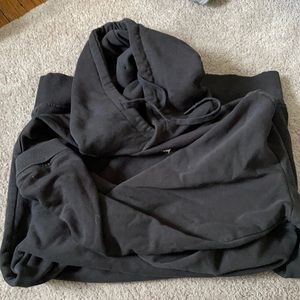 Boyfriend black gymshark hoodie